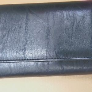 Black Tri Fold Wallet